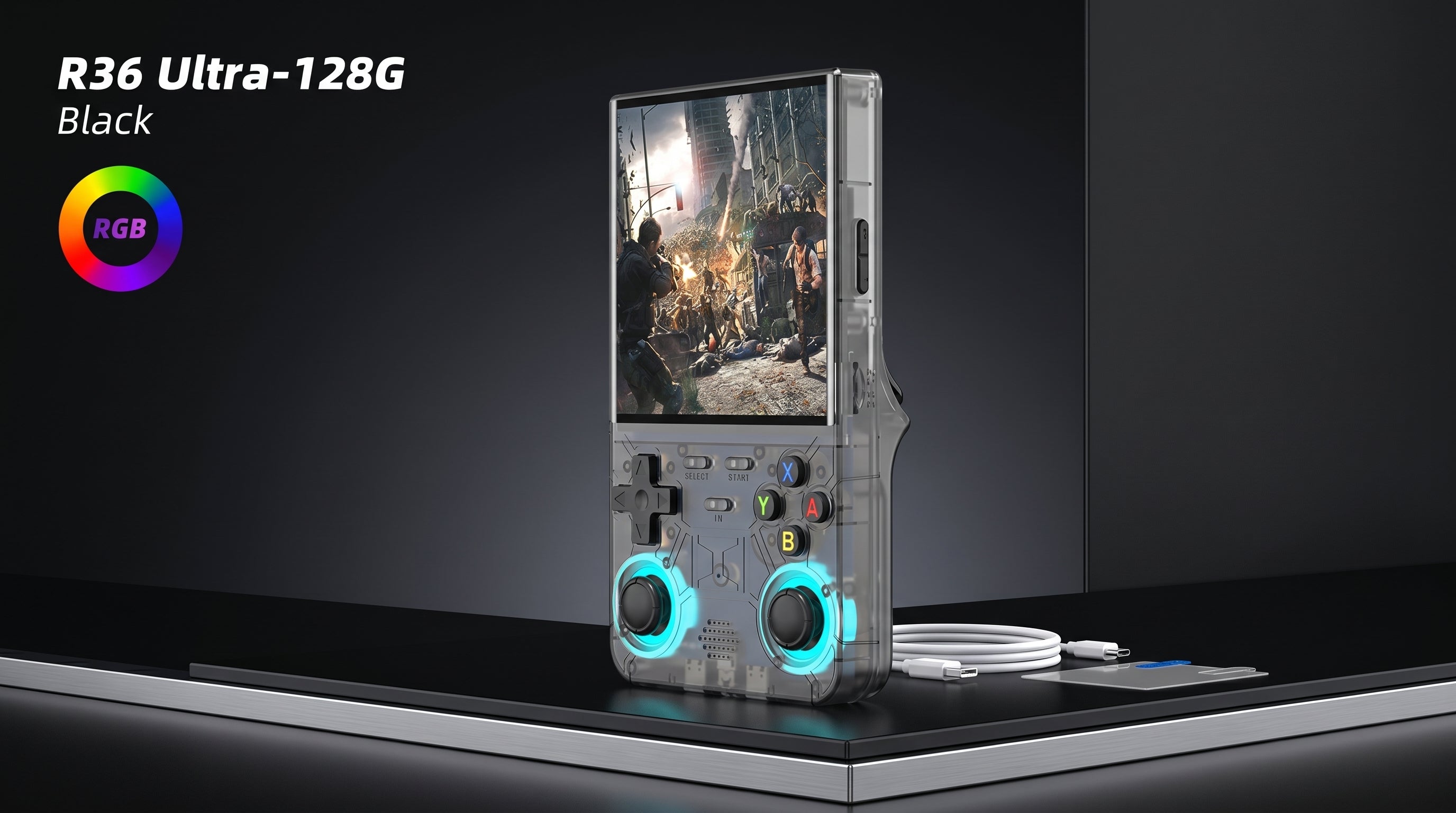 R36 Ultra Handheld Game Console